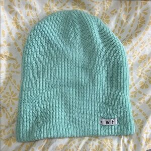 Neff Teal Beanie